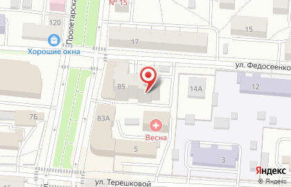 Торгово-монтажная компания Ганимед СБ на Пролетарской улице на карте