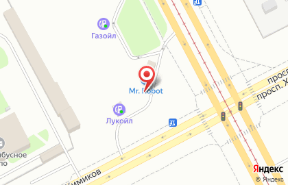 АЗС Лукойл в Кемерово на карте