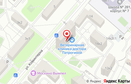 Салон красоты АВ на карте