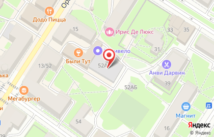 Домашний любимец на Московской площади на карте