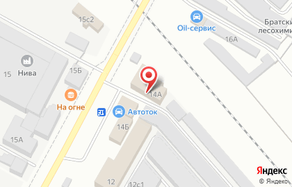 Автосервис Люмен на Коммунальной улице на карте
