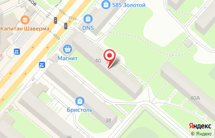 ОАО Банкомат, АКБ Росбанк на улице Маршала Рыбалко на карте