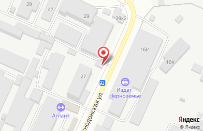 Продуктовый магазин в Воронеже на карте