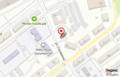 Компания по внедрению цифровой маркировки товаров Белая касса на улице Сенявина на карте