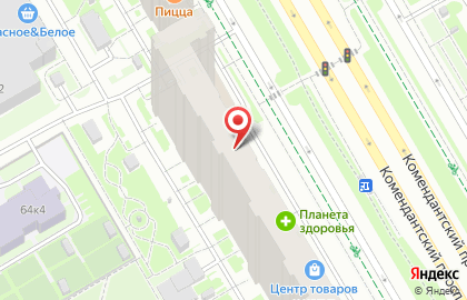 Рыбка & Икорка на Комендантском проспекте на карте