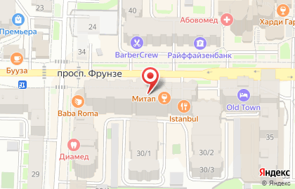 Независимый диагностический центр Voxel на проспекте Фрунзе на карте