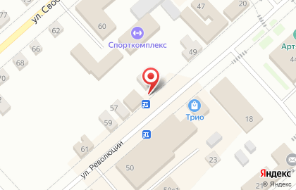 Страховая компания Росгосстрах на улице Революции на карте