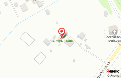 Добрый конь на карте