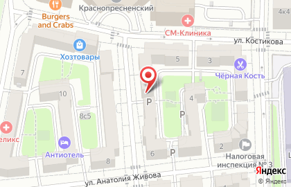 Участковый пункт полиции на улице Костикова на карте