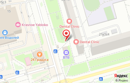 ОАО АКБ Банк Москвы на улице Генерала Белова на карте