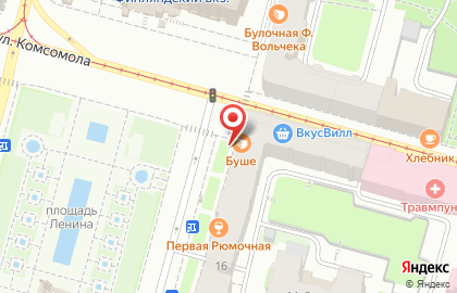 Сеть пекарен-кондитерских Буше в Калининском районе на карте
