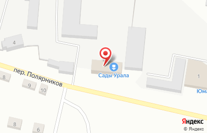 Лесоперерабатывающее предприятие Егоршинский лес в переулке Полярников на карте