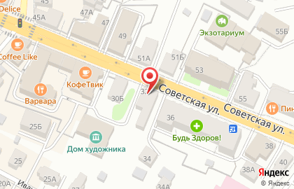 Кибершкола будущего для нового IT-поколения KiberOne на Советской улице на карте