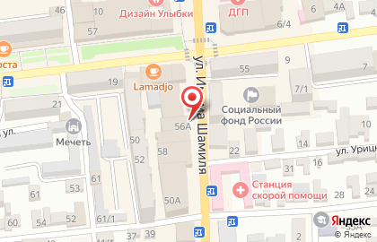 Ателье в Махачкале на карте