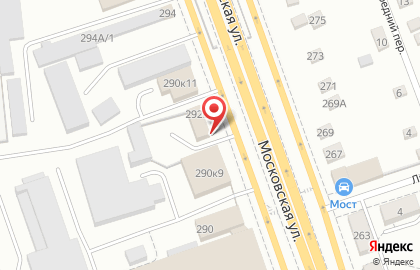 Компания Синергия на Московской улице на карте