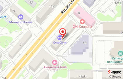 Гастроном Бим в Кунцево на карте