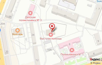 Славянка в Волгограде на карте