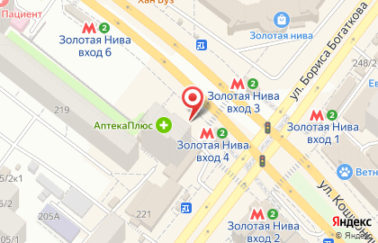 Ингосстрах, ОСАО на улице Бориса Богаткова на карте