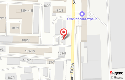 Магазин в Омске на карте