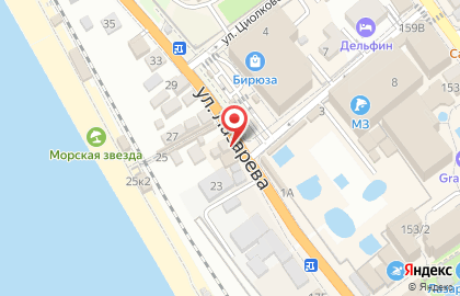 Столовая Ешка в Лазаревском районе на карте