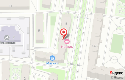 Салон красоты Николь в Брянске на карте