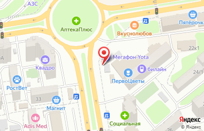 Агрокомплекс на проспекте Королёва на карте