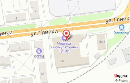 Аккумуляторный центр Медведь в Ленинском районе на карте