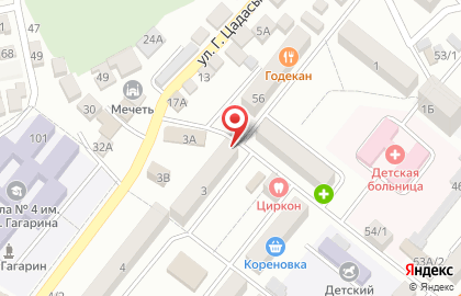 Гастроном Меседо в Буйнакске на карте