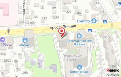 Салон мебели Феликс на проспекте Ленина на карте