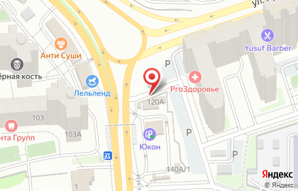 Киоск по продаже питьевой воды Артезианский источник-Воронеж в Центральном районе на карте