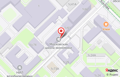 Московский государственный университет им. М.В. Ломоносова в Москве на карте