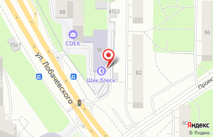 Автоцентр Шик Блеск на Проспекте Вернадского на карте