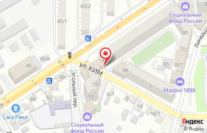 Добрая стоматология на Ставропольской улице на карте