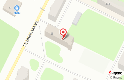 Кредитный потребительский кооператив Оленегорский на Мурманской улице на карте