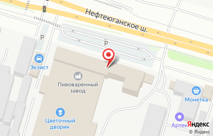 Рекламно-полиграфическая компания Графика-Спектр на Нефтеюганском шоссе на карте