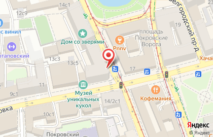 Мини-маркет Азбука daily на улице Покровка на карте