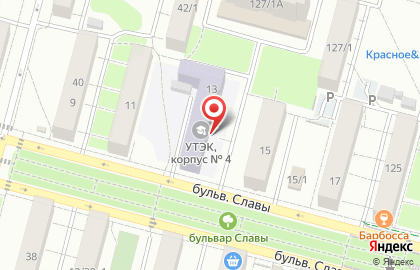 Уфимский топливно-энергетический колледж в Уфе на карте