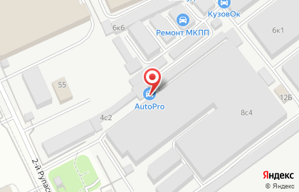 Детейлинг-пространство самообслуживания AutoPro на карте