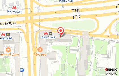 Магазин косметики и товаров для дома Улыбка Радуги в Мещанском районе на карте