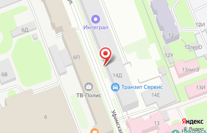 Интеграл, Опытный Завод на карте