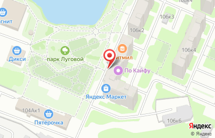Зоомагазин Зоолог на Большой Санкт-Петербургской улице на карте