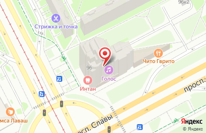 TEZ TOUR на Бухарестской улице на карте