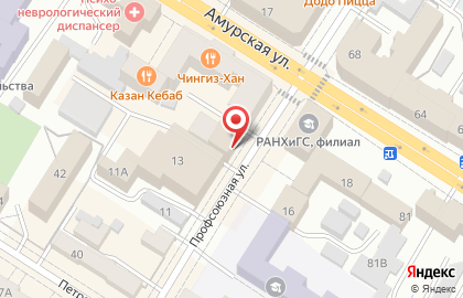 Мужская парикмахерская Руслан на Профсоюзной улице на карте