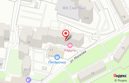 Торговый дом Полярис в Дзержинском районе на карте