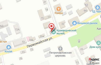 Красно-Чикойский историко-этнографический музей им. Н. Гладких на карте