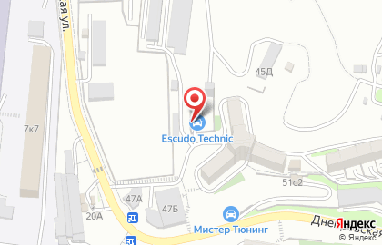 Эскудо техник на карте