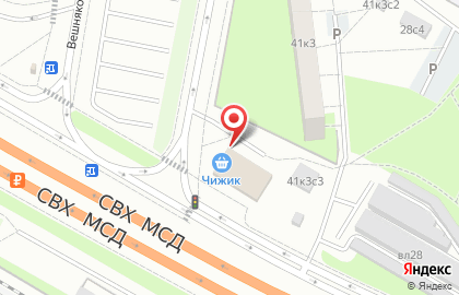 Мини-маркет Сити Киоск на Вешняковской улице на карте