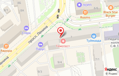Пекарня-кондитерская Bakery Street на проспекте Ленина на карте
