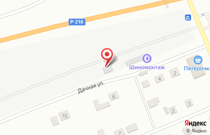 Шиномонтажная мастерская в Ставрополе на карте