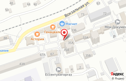 Гражданпроект на Вокзальной улице на карте